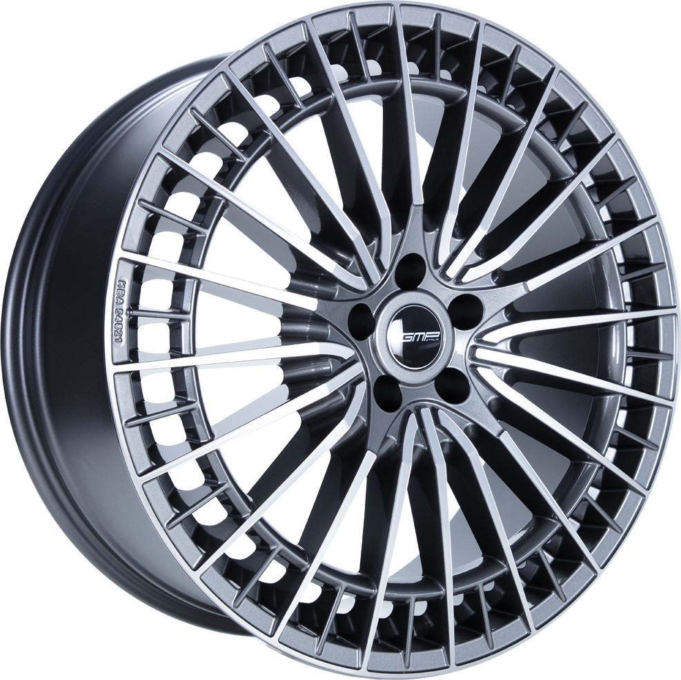 Jante GMP Qstar 8x19 ET45 5/112 CB 66,6 Long Bolt 16 Anthracite diamond - QSTR80194526911I